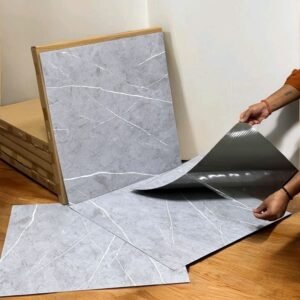 Self adhesive PVC marble flooring