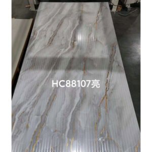 Fluted UV Marble Sheet