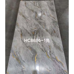 Fluted UV Marble Sheet