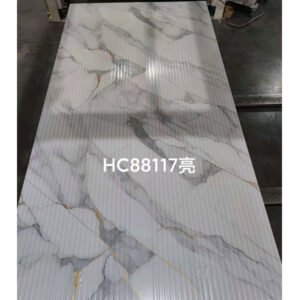 Fluted UV Marble Sheet