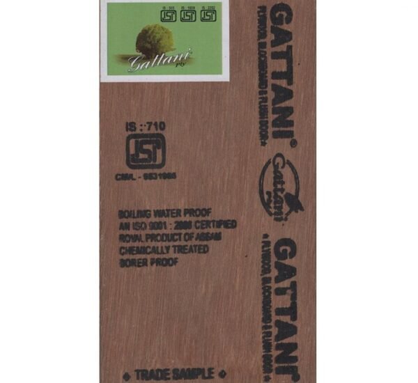 Gattani 4mm BWP Water Proof Plywood, 8x4, For Furniture