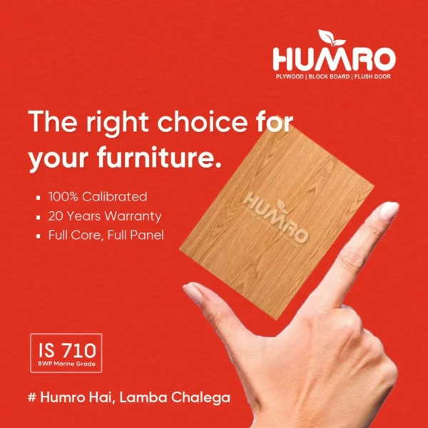 Humro Gold Blockboard Plyboard Thickness 18 mm - Image 2