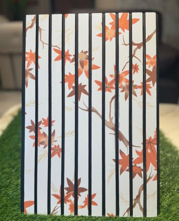 Fluted PVC panel